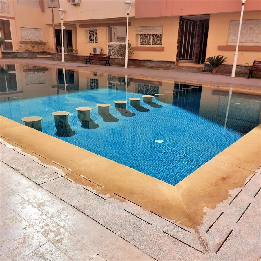 Appartement Pour Familles En Residence Avec Piscine Et Wifi Marakéš Exteriér fotografie