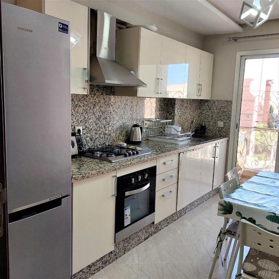 Appartement Pour Familles En Residence Avec Piscine Et Wifi Marakéš Exteriér fotografie